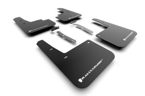 Hyundai Kona N-Line Mud Flap Kit - Rally Armor - UR Black - Black - `22-`23 Hyundai Kona N-Line Mud Flap Kit - Rally Armor - UR Black - Black - `22-`23